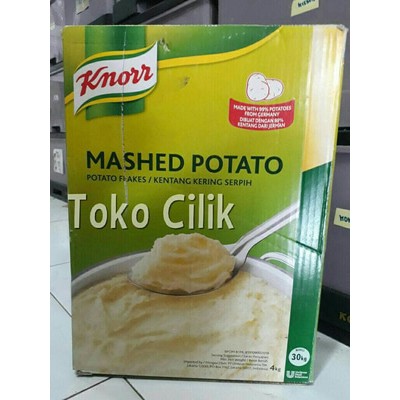 Tepung Kentang Knor Mashed Potato Flake Bahan Donat Kue Kroket Lembut Shopee Indonesia