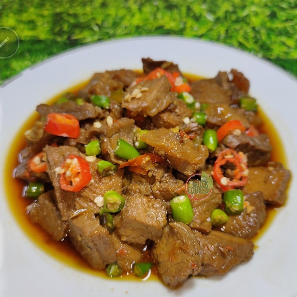 

Oseng Mercon Daging Sapi Pedas Beku