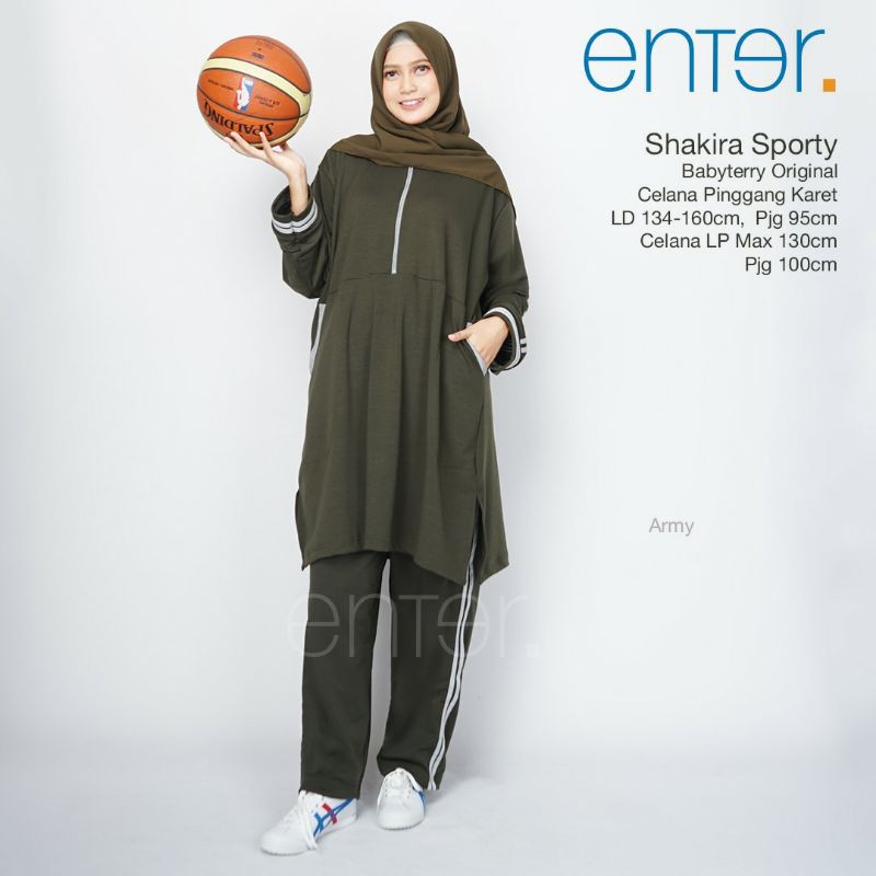 shakira sporty jumbo / set olah raga jumbo / enter