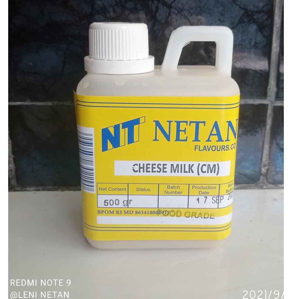 

[WPRFO5943] NETAN CHEESE MILK 500 GRAM NETAN VANILI CHEESEMILK CM PANILI/FANELI MARTABAK