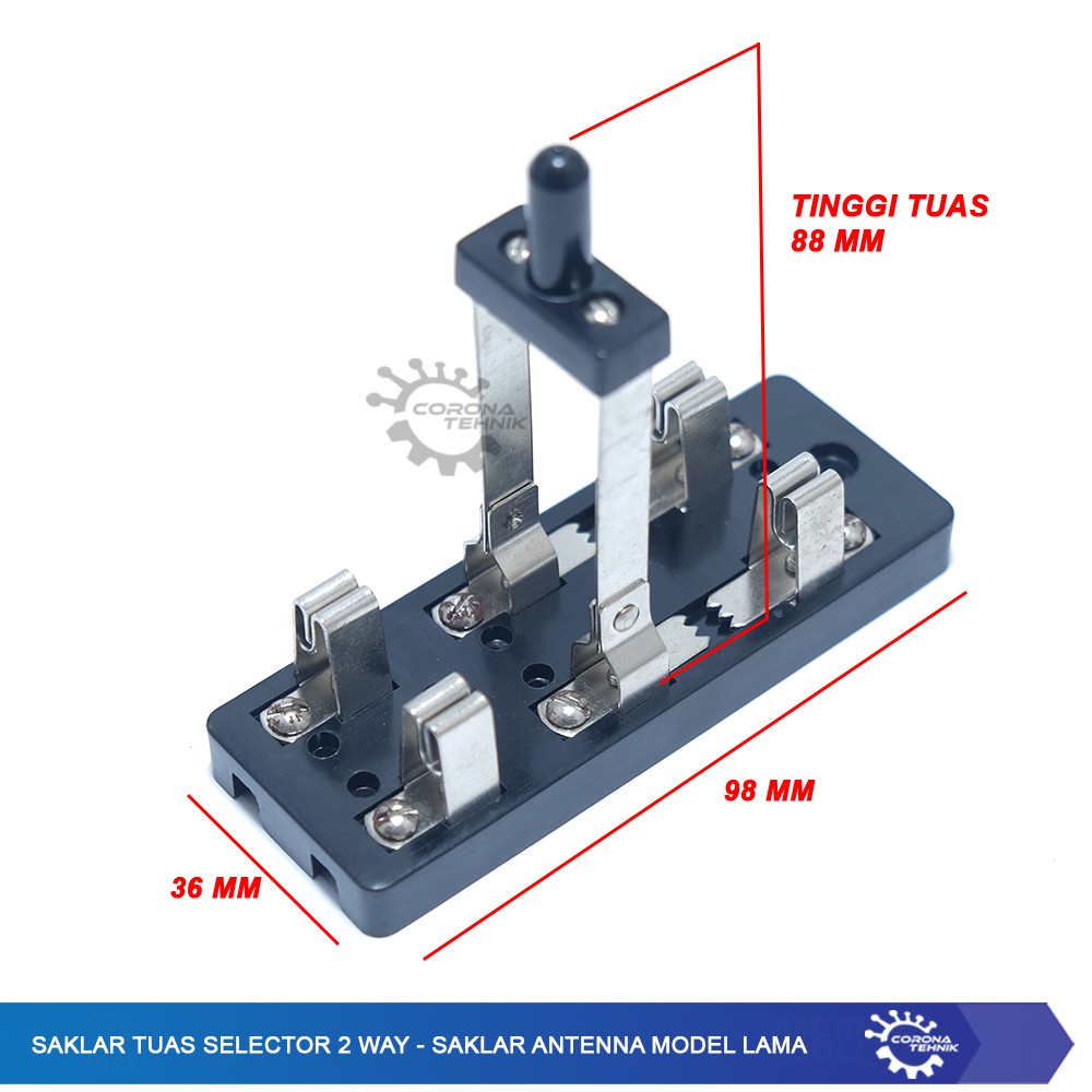 Saklar Antenna Model Lama - Saklar Tuas Selector 2 Way