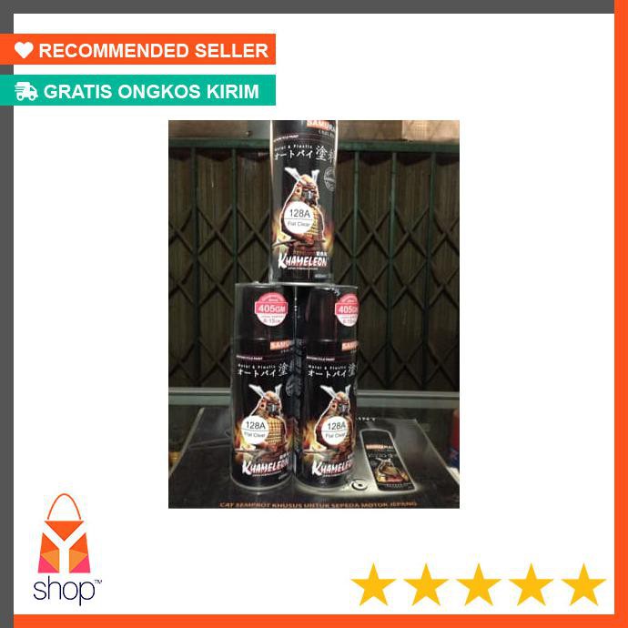 

SANGAT BAGUS ! Samurai paint/clear doff(vernis)-flat clear 128A-cat semprot aerosol
