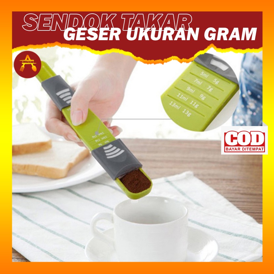 Sendok Takar Gram Kopi Peralatan Membuat Bikin Kue Perlengkapan Masak Kue JY066 Sendok Takaran Gram Bubuk