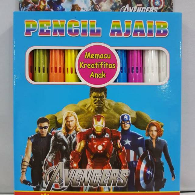 

Pensil Ajaib utk anak kreatif bagai Avengers