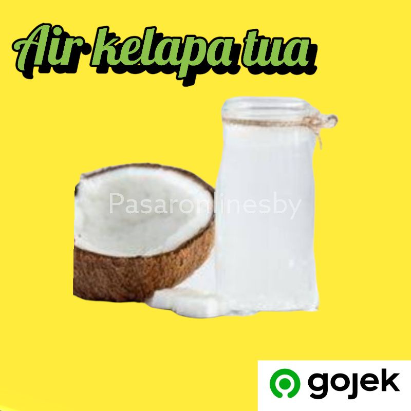 

Air kelapa tua segar per bks