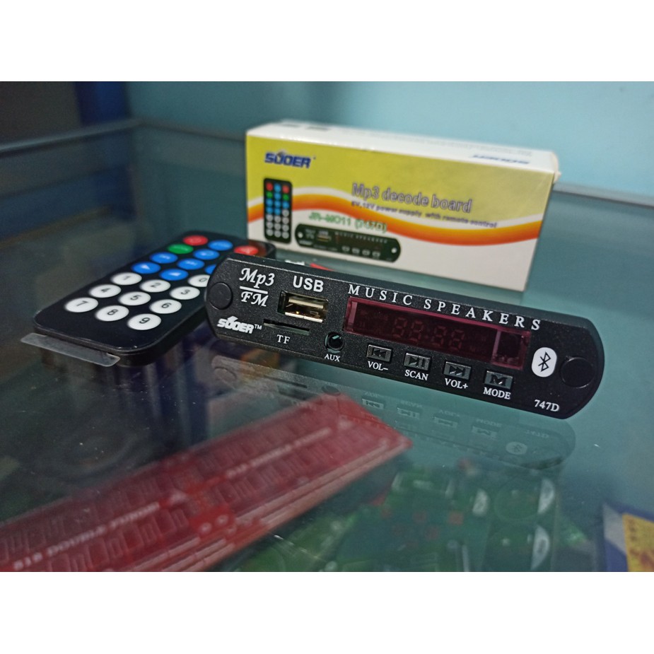 Modul Kit Player MP3 FM BLUETOOTH USB TERMURAH SOUER