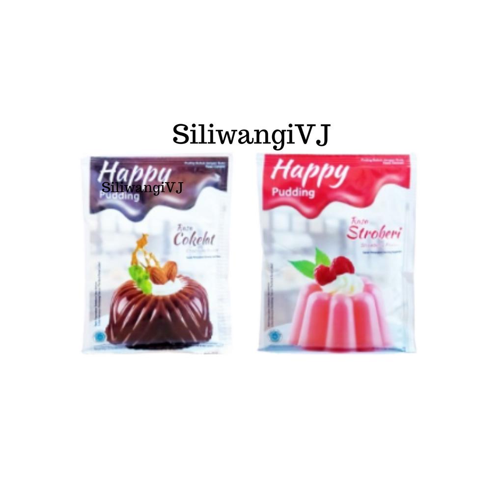 

Happy Puding Rasa Coklat Dan Strawberry / Puding Bubuk Instan 60gram