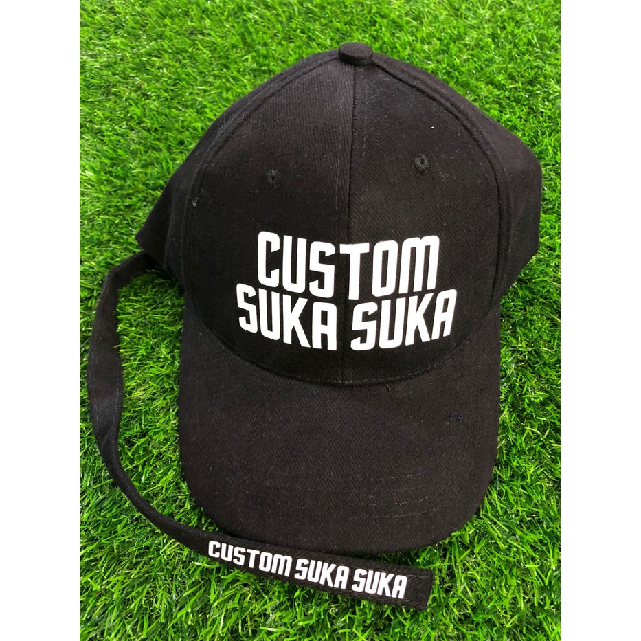 terbatas TOPI BASEBALL CUSTOM TALI PANJANG   TOPI BASEBALL CUSTOM TALI PANJANG Berkualitas