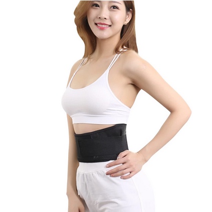 Tourmaline Pinggang Back Waist Support Sabuk Terapi Pemanas Penghangat Magnetic Protector Magnetik