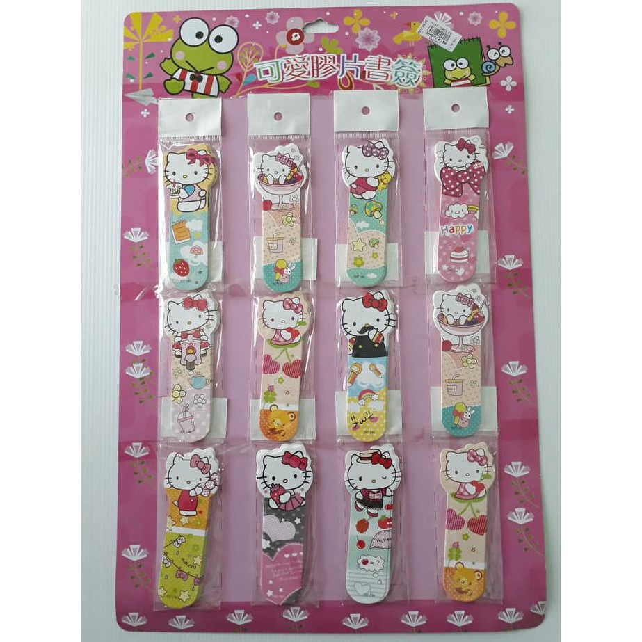 

BEST SELLER Bookmark kertas / Pembatas buku kertas hello kitty TERJAMIN