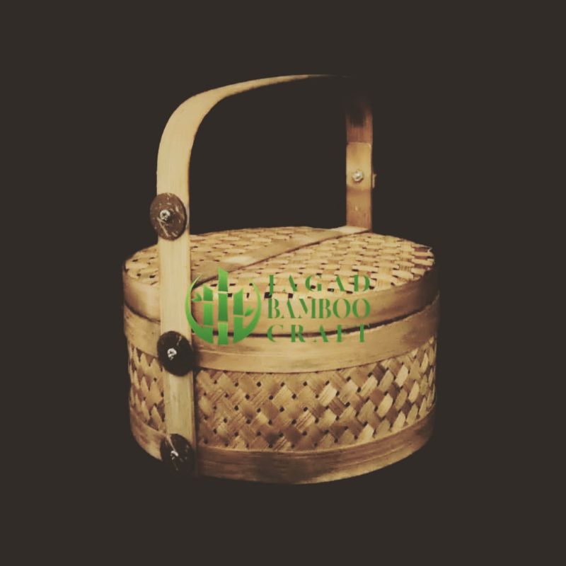 HAMPERS|Rantang Bambu Bulat|Rantang bambu