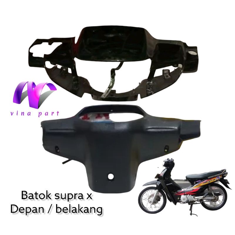 batok depan belakang supra x 100 kev lama cakram hitam merk win