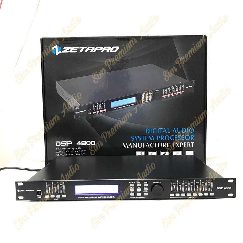 Speaker Management zetapro dsp4800 dsp 4800 Original