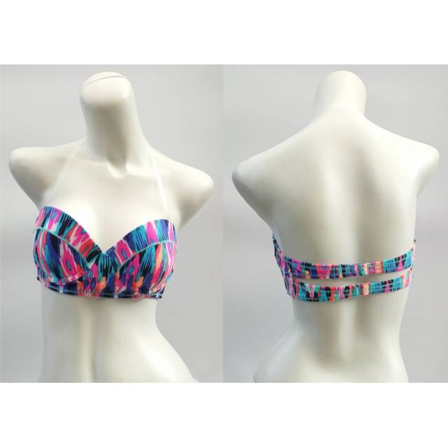 Bikini bra atasan berkawat push up