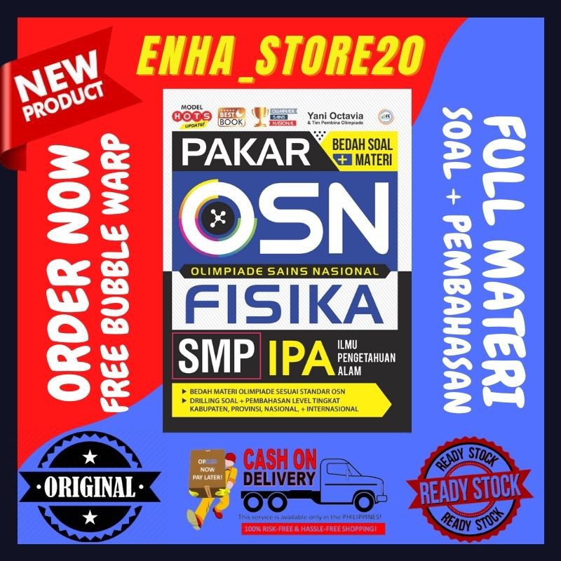 Buku Osn Ksn Ipa Smp Mts Terbaru Pakar Osn Fisika Smp Buku Ksm Mts Termurah Best Seller Shopee Indonesia