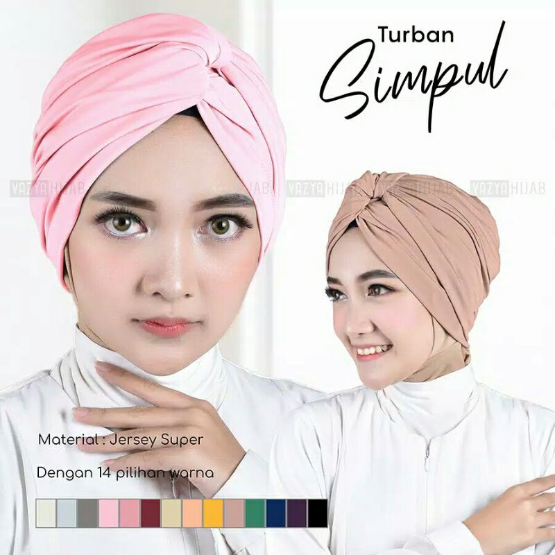 Hijab Instan/Turban Simpul/Ciput