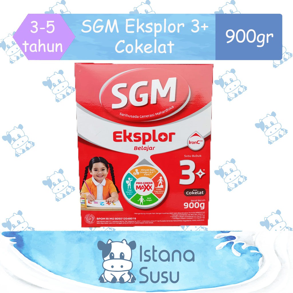 SGM Eksplor 3 Plus Coklat 900gr