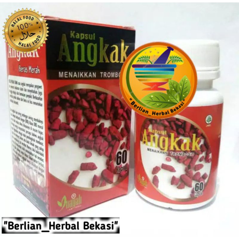 

Kapsul Angkak Inayah / Beras Merah Original