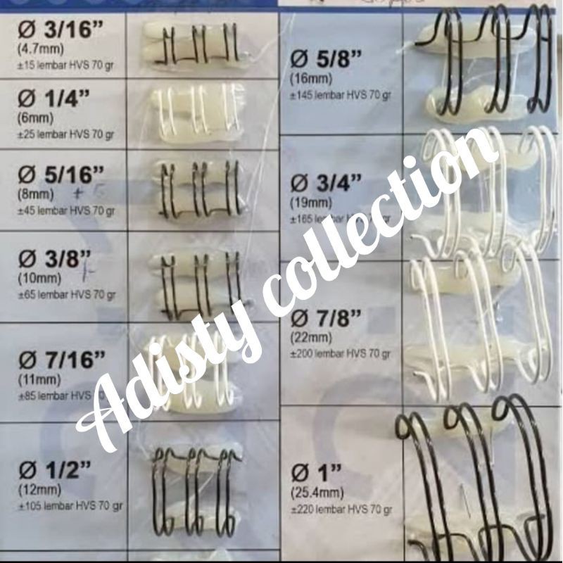 

Ring Jolid 3:1 F4 35 Loop Putih