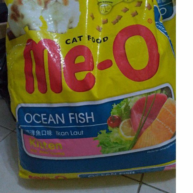 Me-O Meo kitten cat food 1kg freshpack makanan anak kucing kering