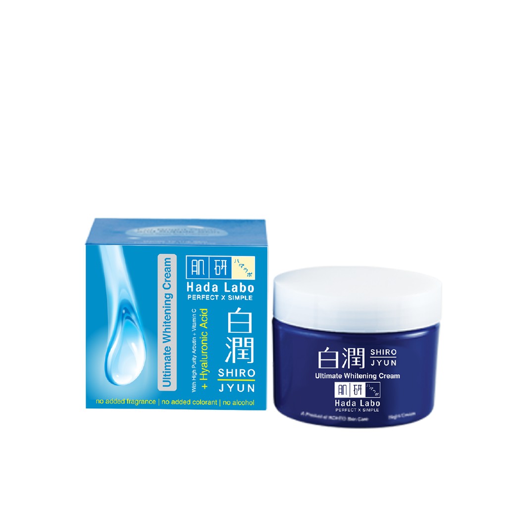 Hada Labo Shirojyun Ultimate Whitening Cream