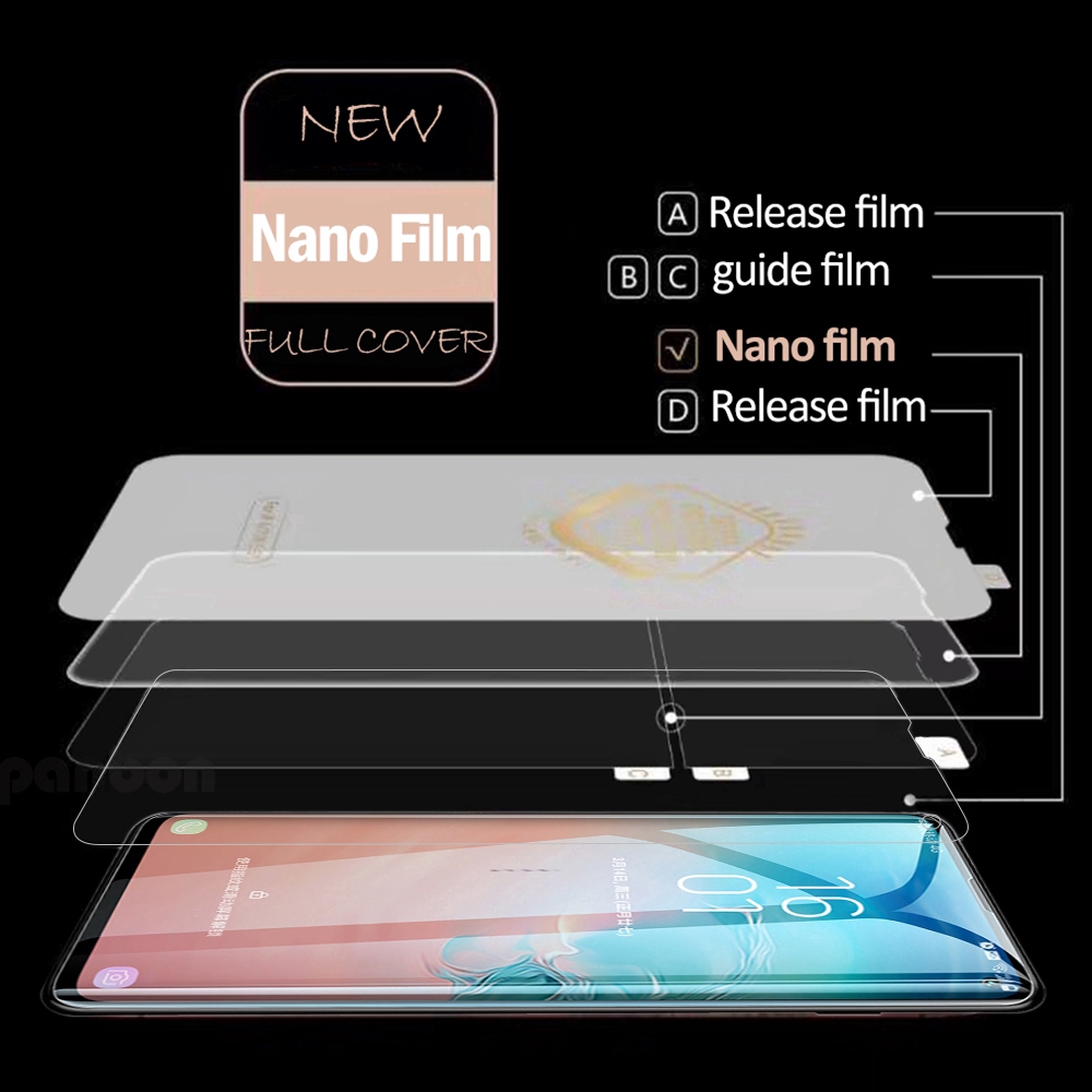 7D Film Pelindung Layar Hydrogel TPU Nano untuk Samsung Note 10 Plus