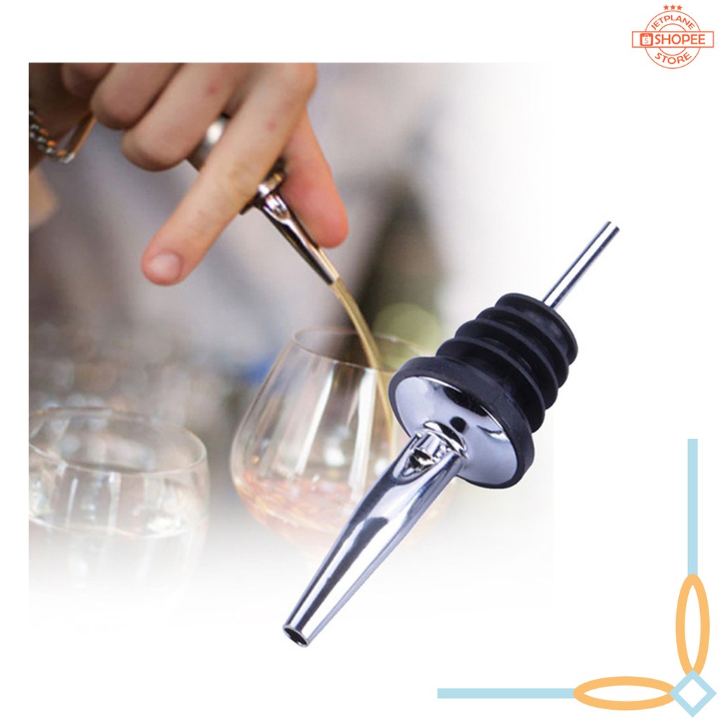 Liquor Bottle Pourer Stainless Penutup Botol Pourer Bottle Pourer Stainless