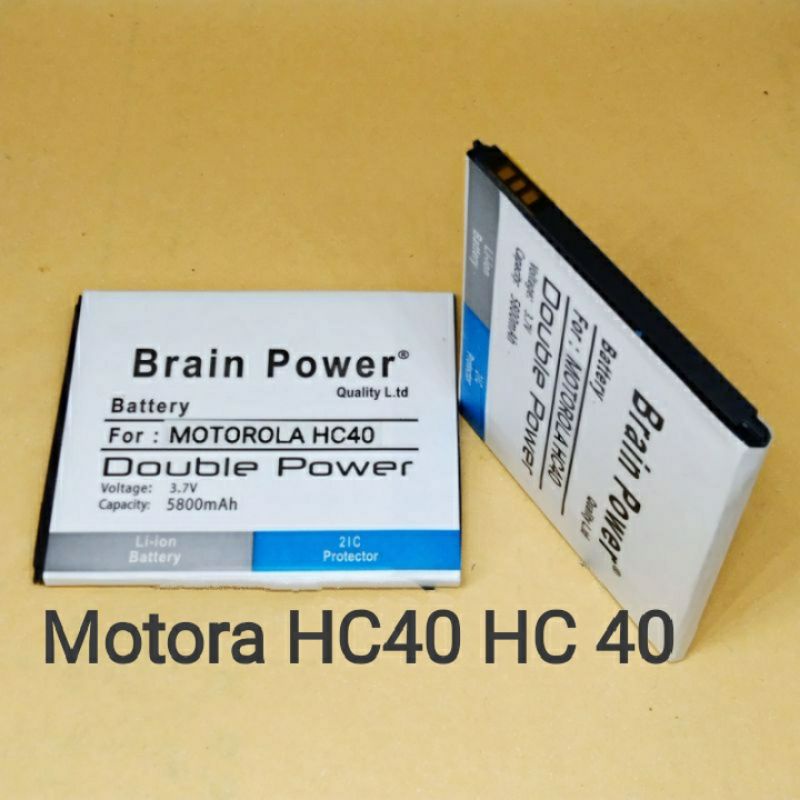 Batre Bt  Baterei Baterai Battery Motorola Moto C HC40 XT1755 Double power