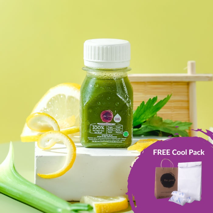 

Re.juve Jkt - Celery Ginger Shot 50 ml (Cold-Pressed)
