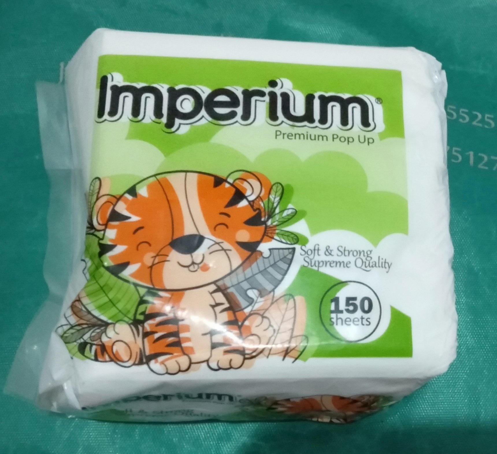 Tissue Popup Imperium Tisu Kotak Topup Tisue Tissu 150sheet Rumah Makan