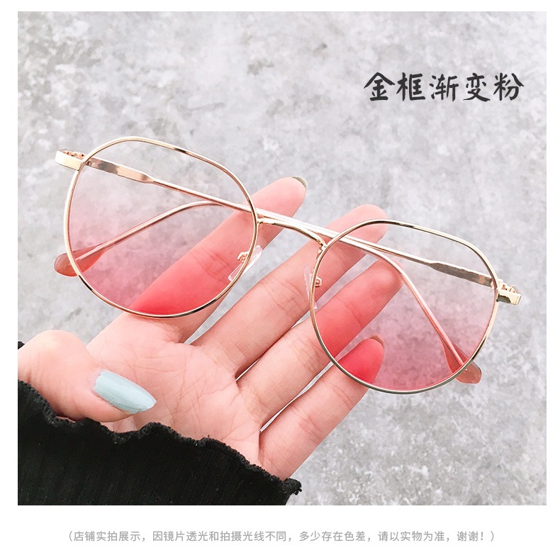 Kacamata Optikal Anti Blue Ray Bentuk Bulat Untuk Komputer