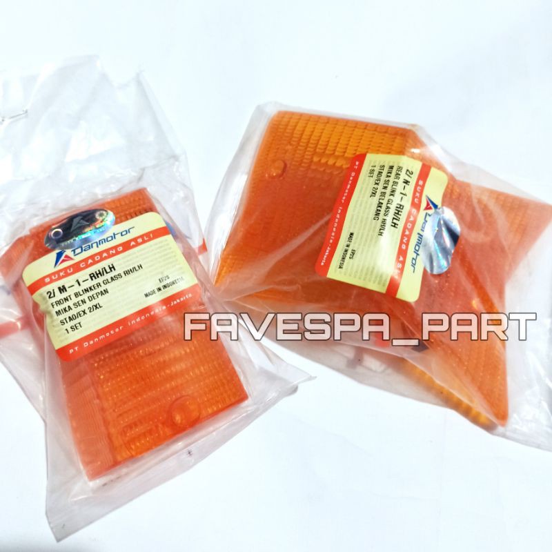MIKA LAMPU SEIN VESPA EXCEL PXE STRADA ORIGINAL DANMOTOR