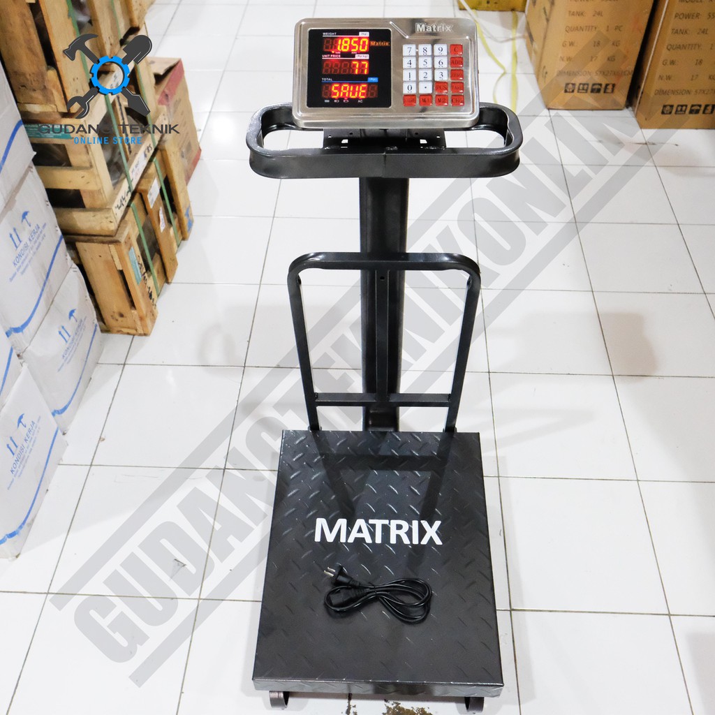 (MATRIX) Timbangan Duduk Digital Matrix 300Kg / Matrix 300Kg Timbangan Duduk Digital 300Kg MATRIX