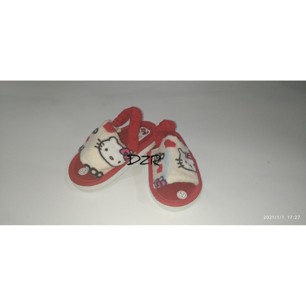 SANDAL BABY KOKOP MOTIF HELO KITY-SANDAL BABY LUCU-SANDAL BABY MURAH