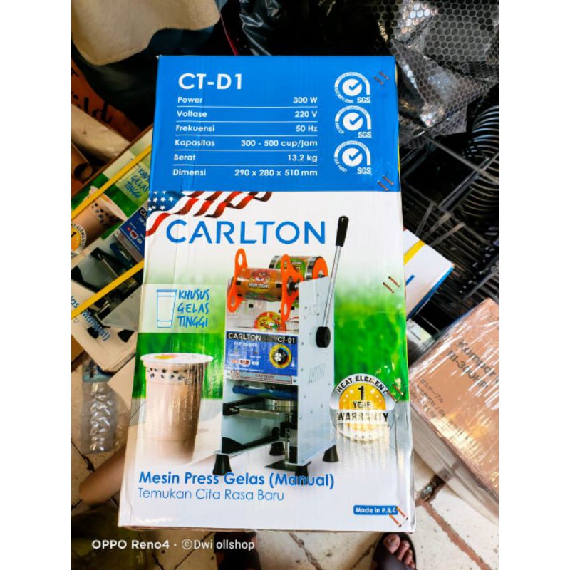 mesin pres gelas mesin cup Sealer gelas tinggi