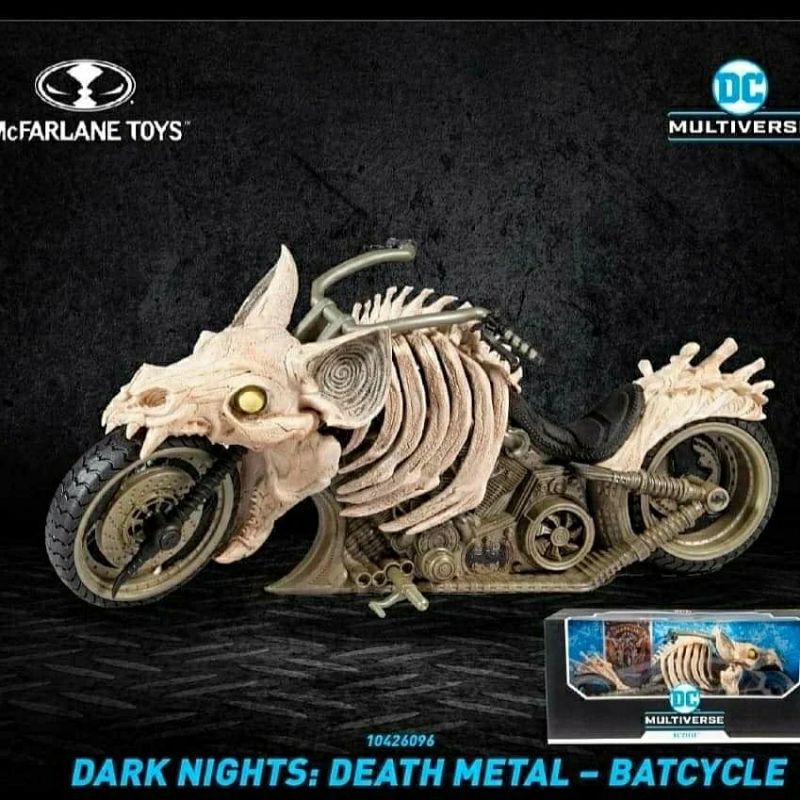 DC mcfalane multiverse : the batcycle death metal
