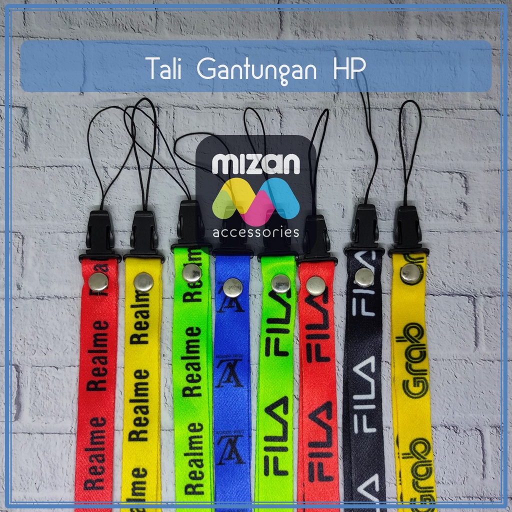 Tali Gantungan HP Di Leher Aneka Merk dan Motif