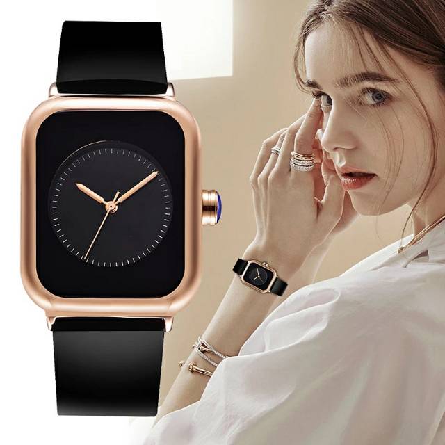 REBIRTH RE096 Jam Tangan Wanita Analog Casual Simple Branded Murah Rebirth RE-096