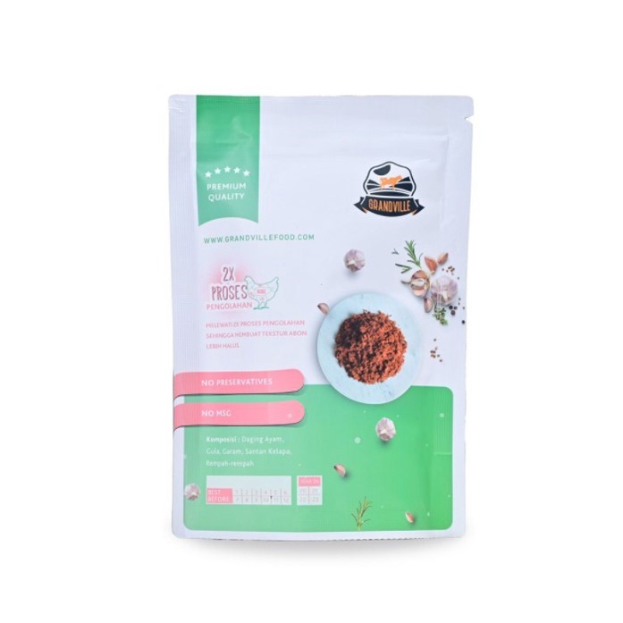 

Q1254521 Grandville Abon Ayam Original - Abon Ayam Crunchy Original 100 G Dw51Sqs