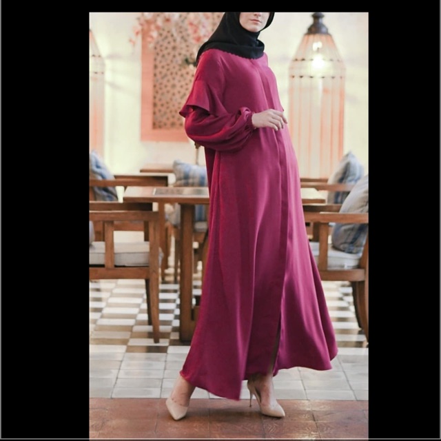 Via dress violet by zysku xena