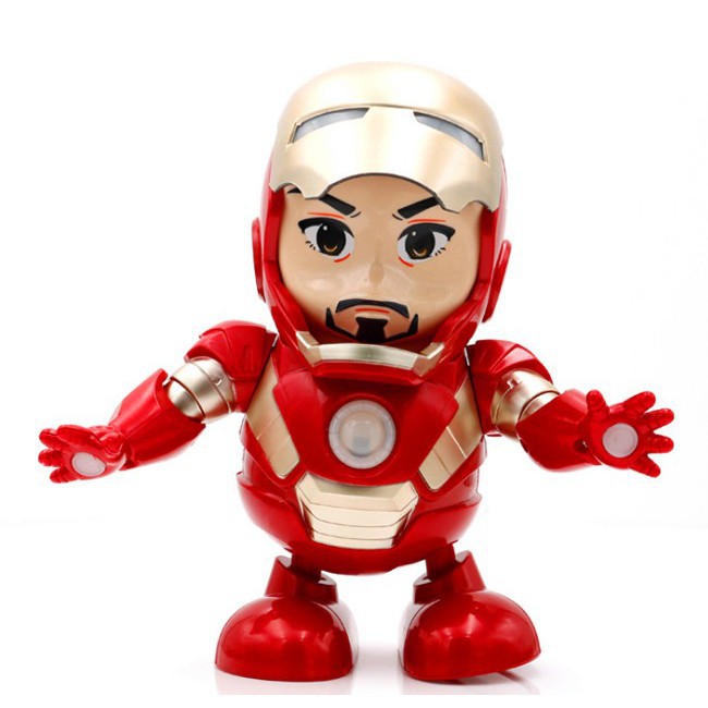 BESSELER!!! MAINAN ROBOT IRON MAN DANCING ROBOT DANCE ROBOT HERO DANCE JUAL ROBOT ANAK BAGUS MURAH