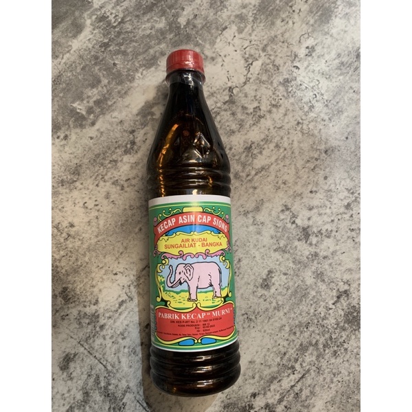 

Kecap Asin Cap Siong Gajah Bangka 620ml