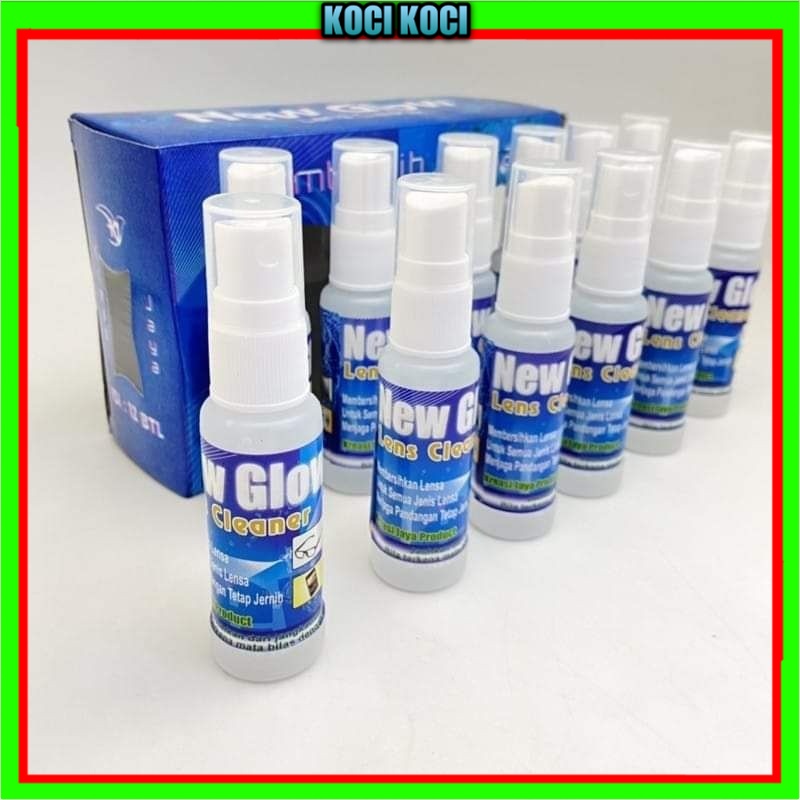 Cairan Pembersih Kacamata New Glow (Lens cleaner protect)