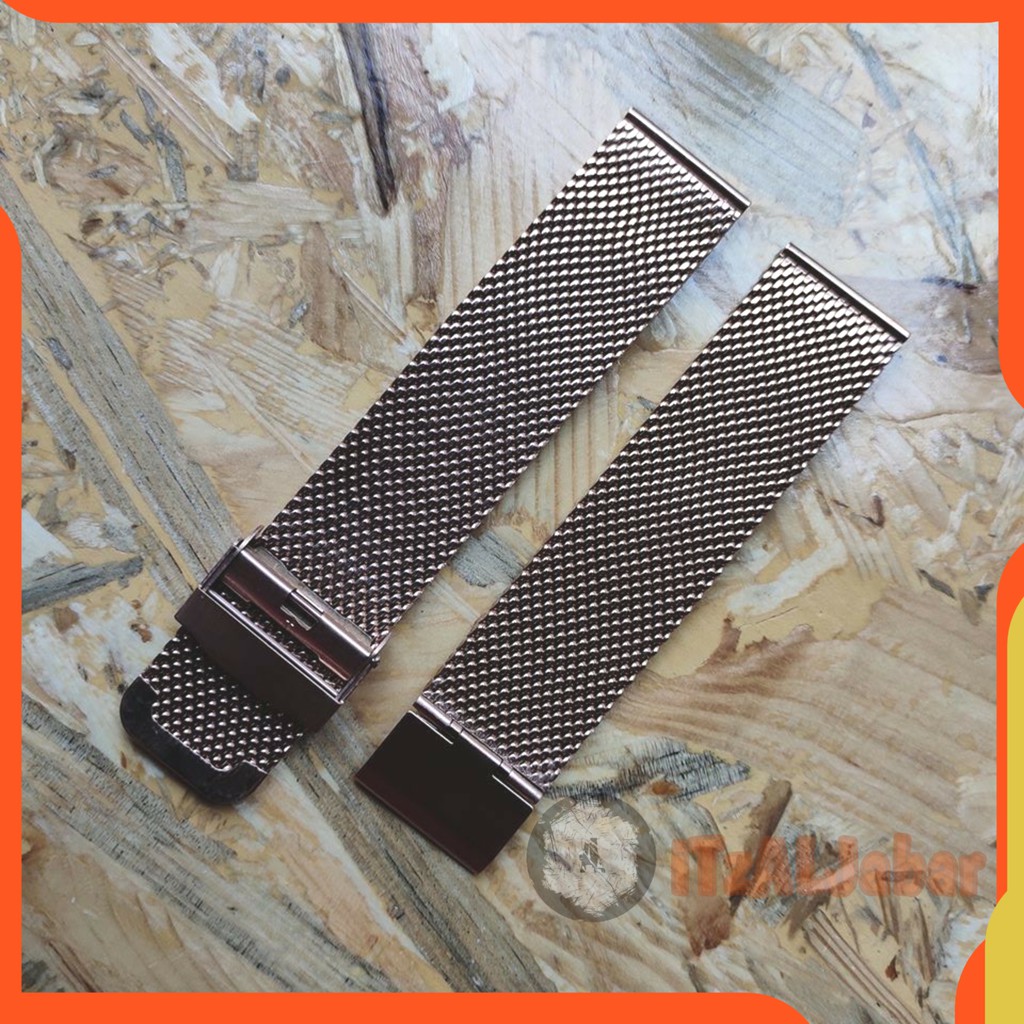 Tali jam tangan Seiko z22 milanese shark mesh premium 20mm 22mm 24mm