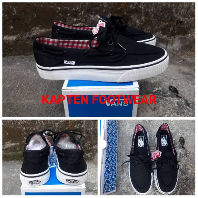 100% Import sepatu vans zapato japato black white original premium import china