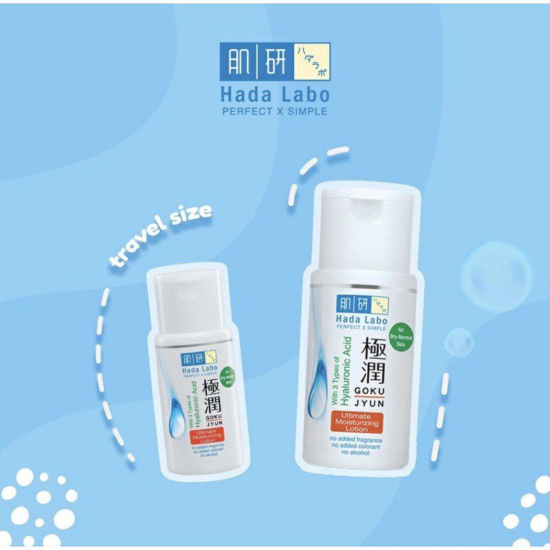 TONER HADA LABO GOKUJYUN ULTIMATE MOISTURIZING LOTION