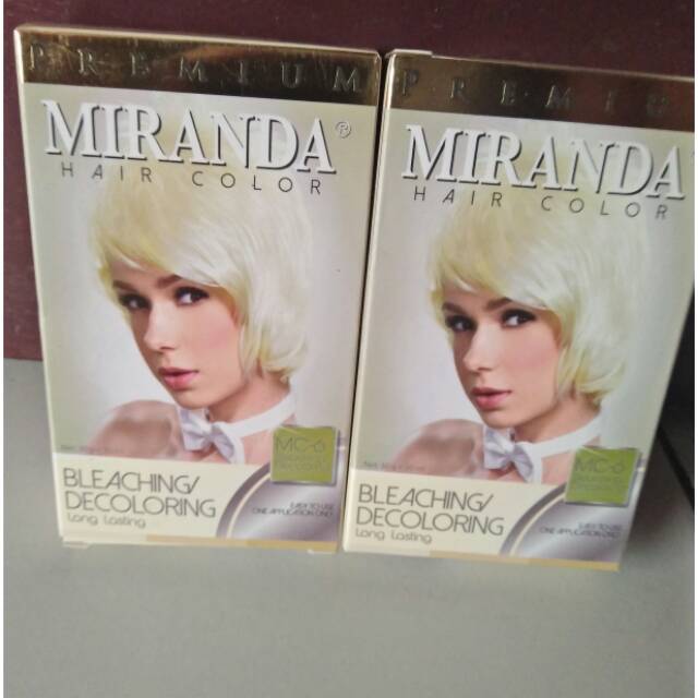MIRANDA SEMIR RAMBUT BLEACHING RAMBUT MC 6