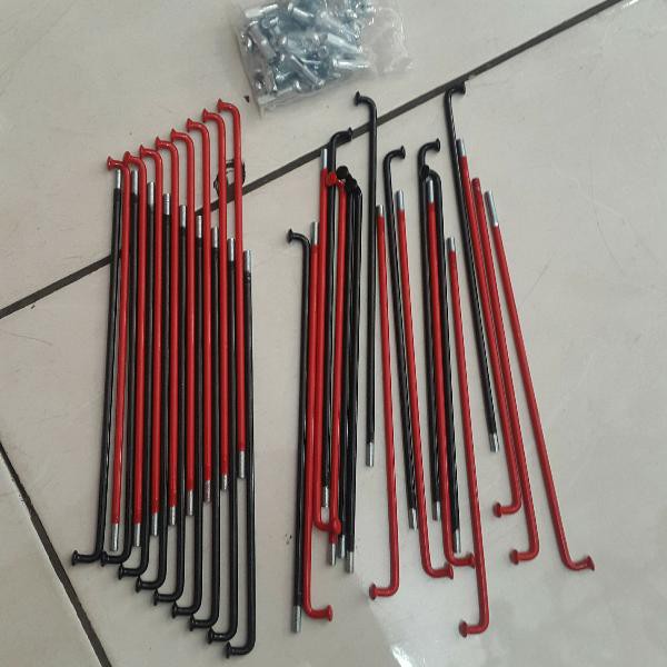 jari - jari ruji TDR red black 2tone