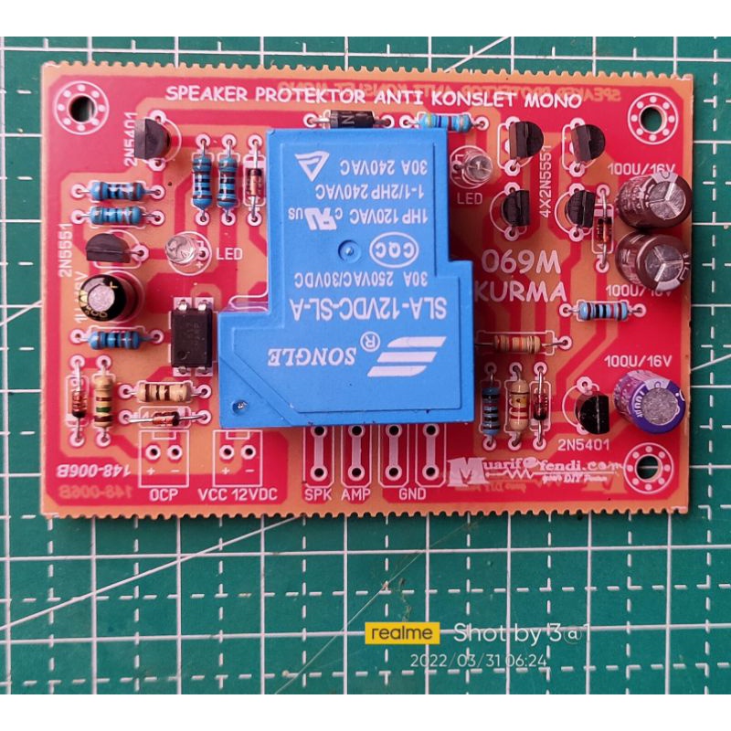 Speaker Protektor Anti Konslet Mono