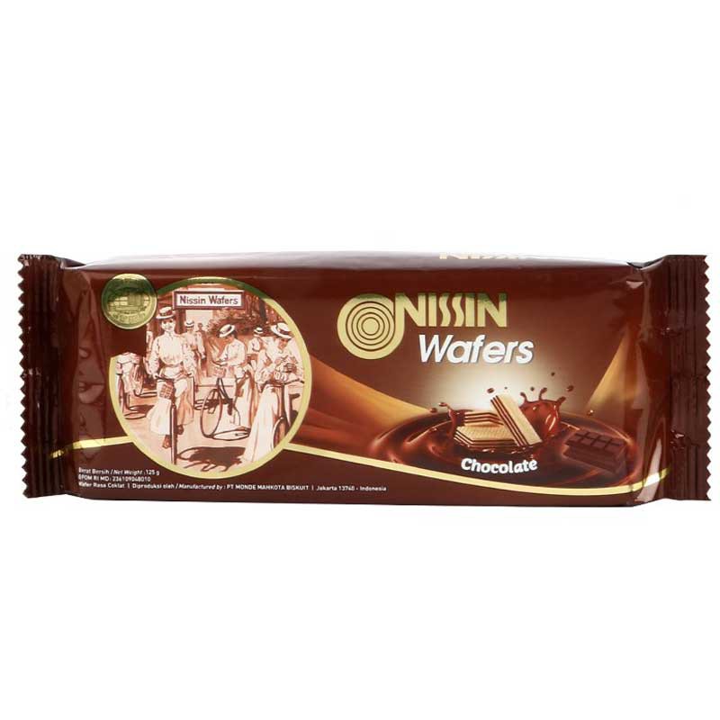 Promo Harga Nissin Wafers Chocolate 125 gr - Shopee